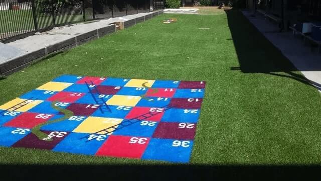 Artificial Grass For School Playground